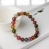 8.5mm彩虹碧玺手串-红掌柜