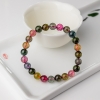 8mm彩虹碧玺单圈手串-红掌柜