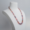 巴西彩虹碧玺塔链-红掌柜