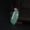 缅甸糯冰种飘翠翡翠福瓜吊坠-红掌柜