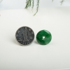 天然缅甸豆种深绿翡翠平安扣吊坠-红掌柜