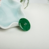 深绿翡翠平安扣吊坠-红掌柜