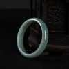 60.5mm灰绿翡翠手镯-红掌柜
