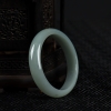 60.5mm灰绿翡翠手镯-红掌柜