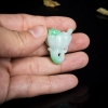 天然糯种飘翠翡翠莲蓬吊坠-红掌柜