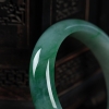 缅甸天然糯种翡翠手镯-红掌柜