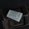 缅甸天然糯冰种翡翠吊坠-红掌柜