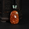 缅甸天然糯种红翡一品清廉吊坠-红掌柜