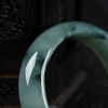 缅甸天然糯冰种翡翠手镯-红掌柜