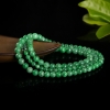 天然糯种翠绿翡翠项链-红掌柜
