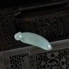 缅甸天然糯冰种翡翠福瓜吊坠-红掌柜