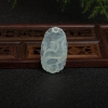 天然糯冰种翡翠午马吊坠-红掌柜
