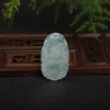糯冰种翡翠午马吊坠-红掌柜