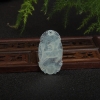 缅甸糯冰种翡翠午马吊坠-红掌柜