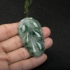 天然翡翠金枝玉叶吊坠
