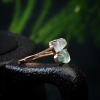 天然翡翠福禄戒指-红掌柜