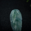 天然冰种飘花翡翠金枝玉叶吊坠-红掌柜