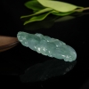 天然糯冰种飘花翡翠福在眼前吊坠-红掌柜