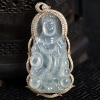 冰种翡翠观音吊坠-红掌柜