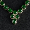 糯种翠绿翡翠项链-红掌柜