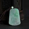糯种蓝绿翡翠仿古龙-红掌柜