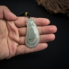 天然糯冰种飘花翡翠福瓜吊坠-红掌柜