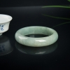 缅甸豆种翡翠手镯-红掌柜