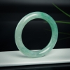 53.5mm豆种翡翠圆镯-红掌柜