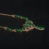 缅甸翡翠福禄项链-红掌柜