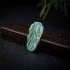 冰种翡翠大业有成吊坠-红掌柜