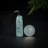 高冰种翡翠连年有余吊坠-红掌柜