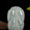 油青种翡翠金枝玉叶吊坠-红掌柜