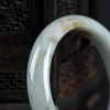 天然飘花翡翠手镯-红掌柜