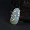 糯冰种翡翠如意吊坠-红掌柜