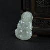 缅甸糯种飘花翡翠观音吊坠-红掌柜