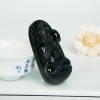 天然糯冰种墨翠大势至菩萨吊坠-红掌柜