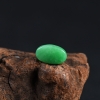 缅甸天然翠绿翡翠戒面-红掌柜