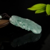 天然翡翠节节高升吊坠-红掌柜
