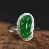 天然翡翠貔貅戒指-红掌柜