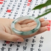 天然翡翠圆镯-红掌柜
