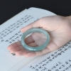 糯种灰绿翡翠手镯-红掌柜