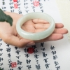 63mm天然糯种翡翠手镯-红掌柜