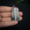天然糯冰种飘花翡翠节节高升吊坠-红掌柜
