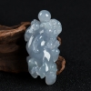 糯冰种翡翠貔貅吊坠-红掌柜