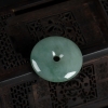 缅甸天然糯种翡翠平安扣吊坠-红掌柜