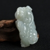 糯种翡翠貔貅吊坠-红掌柜