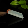 糯种俏色翡翠吊坠-红掌柜