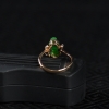 18k糯种翡翠福禄戒指-红掌柜