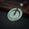 翡翠平安扣吊坠-红掌柜