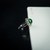 翠绿翡翠随形戒指-红掌柜